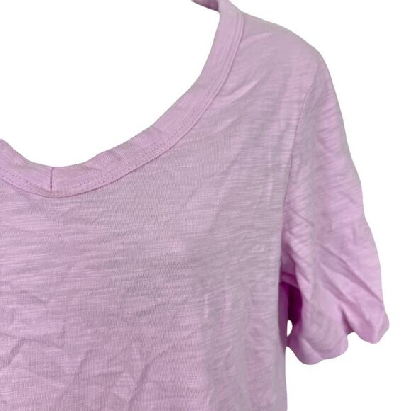 Chicos The Ultimate Tee Womens Lavender V-Neck Modal Cotton T Shirt sz 0 / S - Picture 5 of 16
